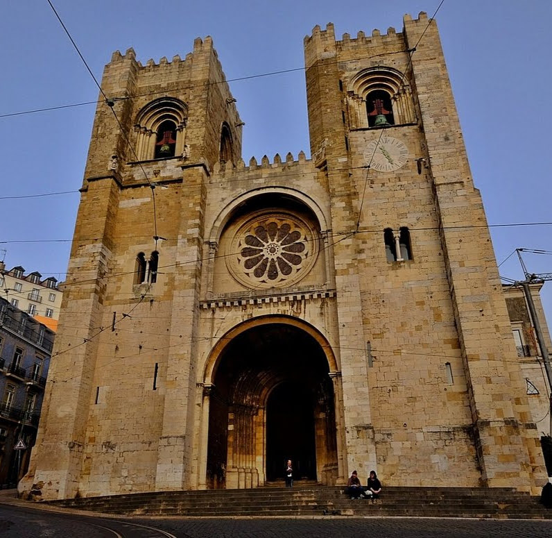 la cathédrale de Lisbonne